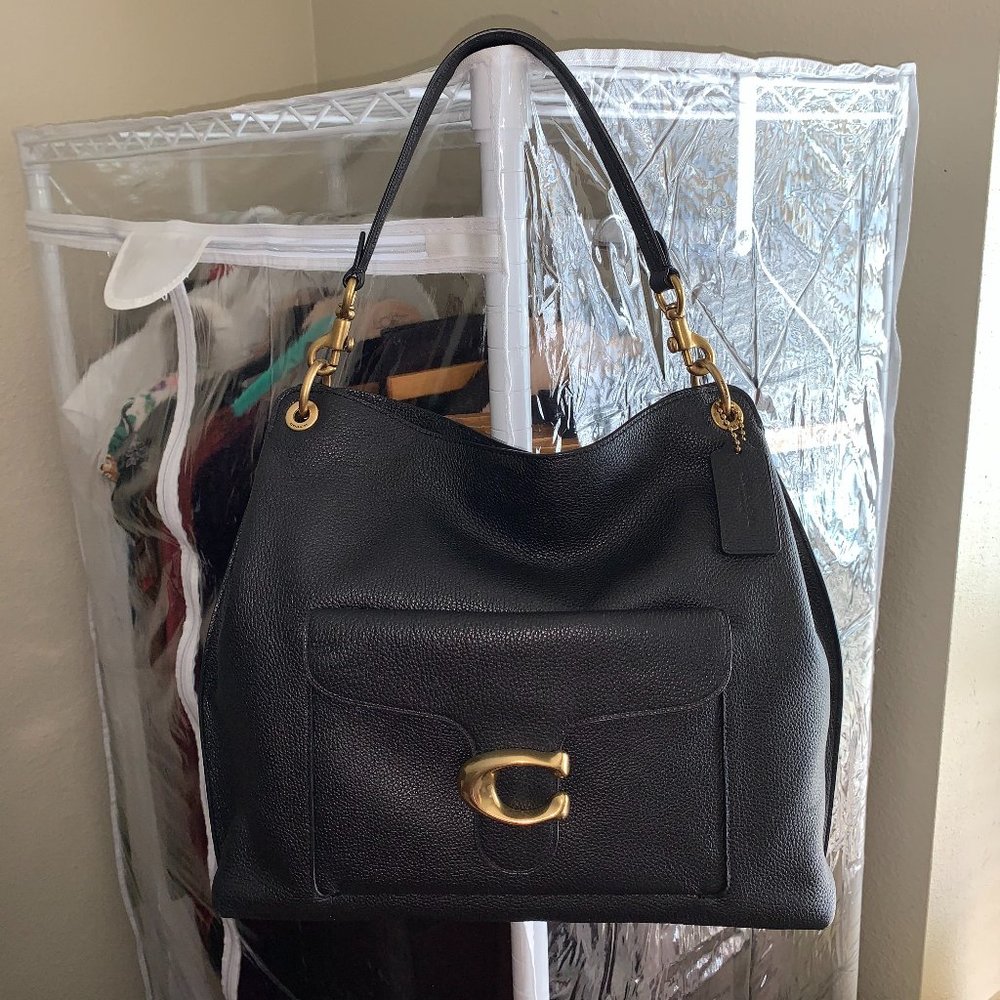 New Coach Tabby Hobo Bag Black - NWT